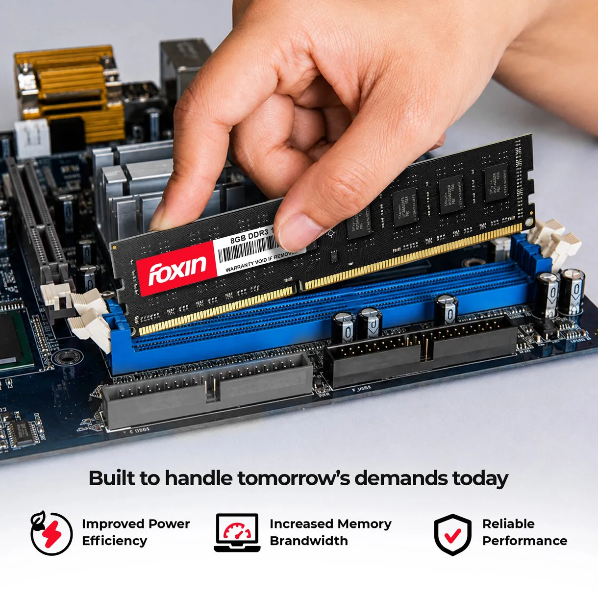 Foxin Desktop Ram 8GB DDR3 1600Mhz view 6